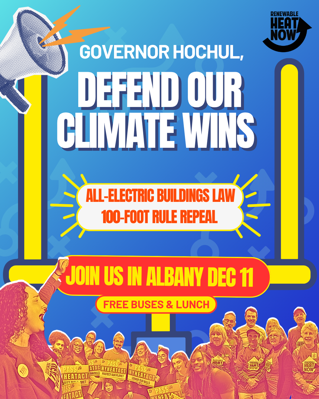 Renewable Heat Albany Mobilization Dec 11